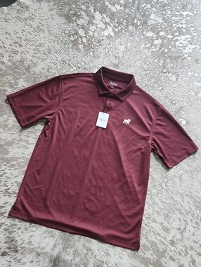 Oxford America Bulldog Polo Shirt SzXL NWT